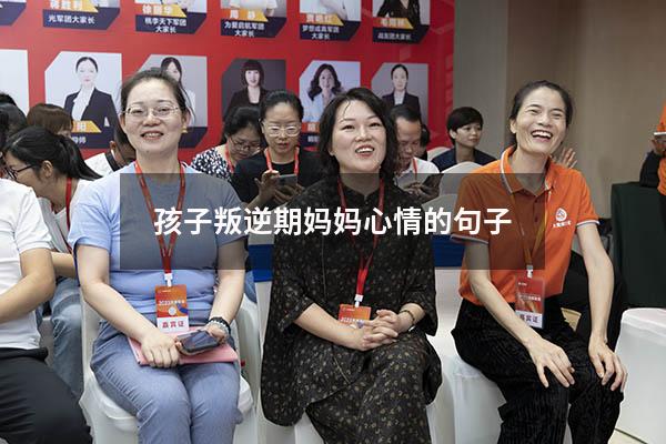 孩子叛逆期妈妈心情的句子