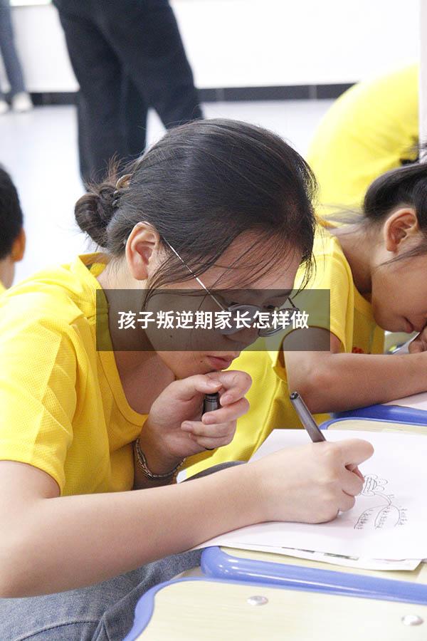 孩子叛逆期家长怎样做