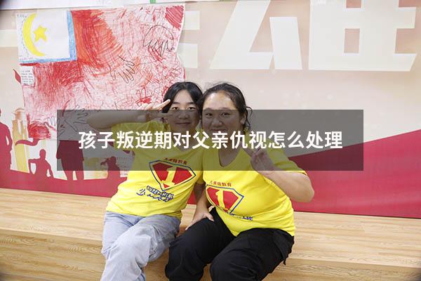 孩子叛逆期对父亲仇视怎么处理