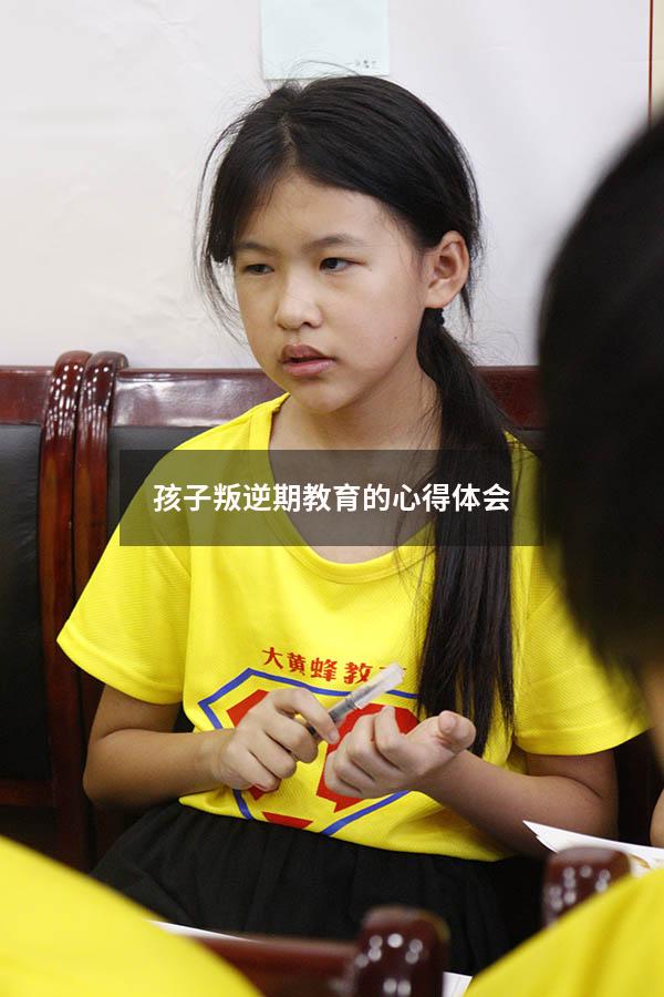 孩子叛逆期教育的心得体会（青春期教育家长心得体会）