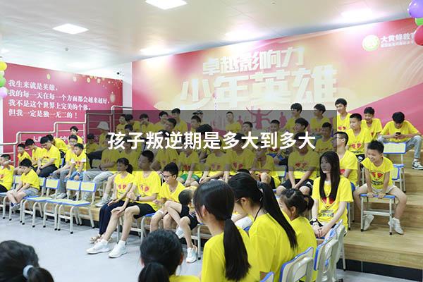 孩子叛逆期是多大到多大