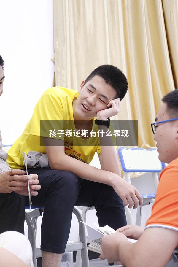 孩子叛逆期有什么表现