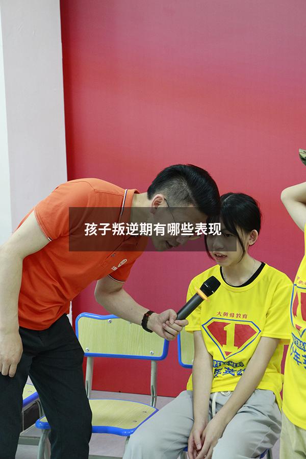 孩子叛逆期有哪些表现