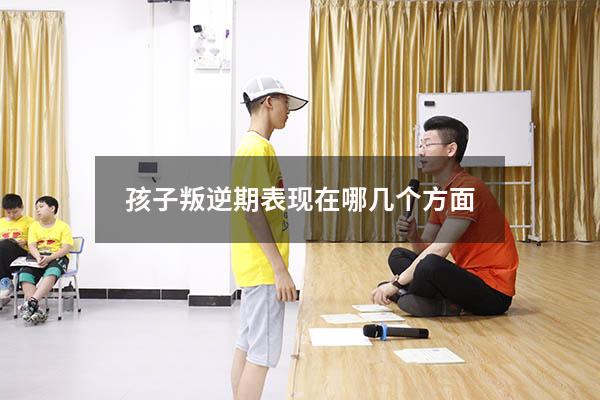 孩子叛逆期表现在哪几个方面