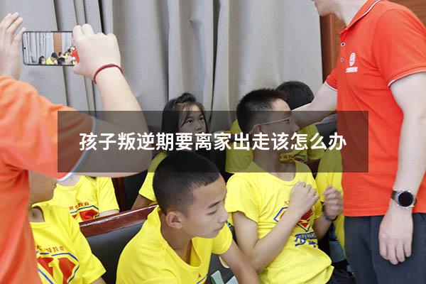 孩子叛逆期要离家出走该怎么办