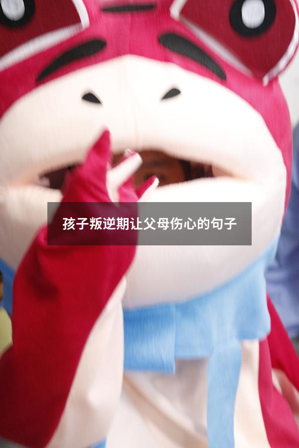 孩子叛逆期让父母伤心的句子