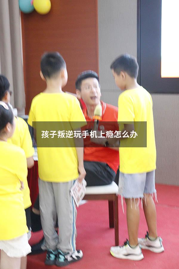孩子叛逆玩手机上瘾怎么办