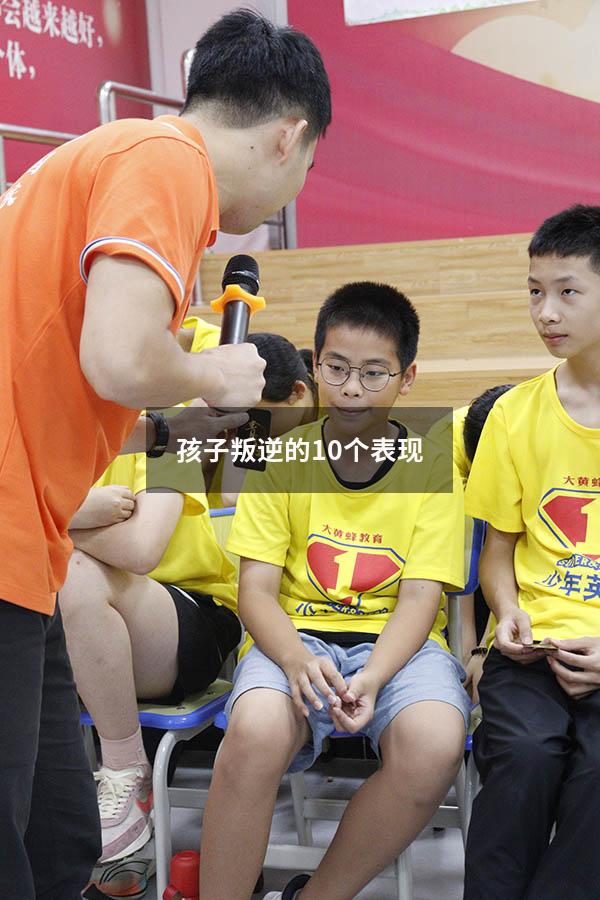 孩子叛逆的10个表现