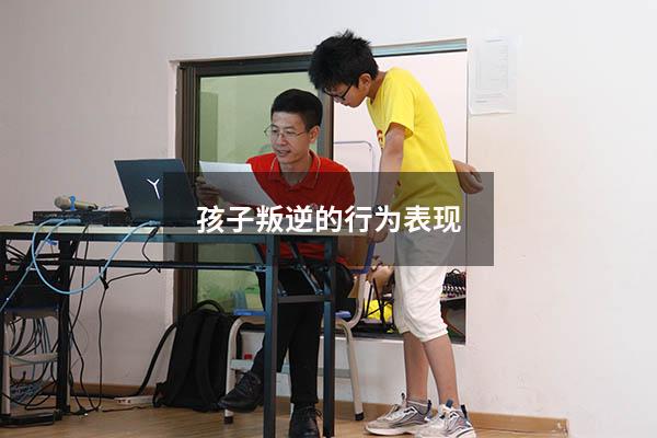 孩子叛逆的行为表现