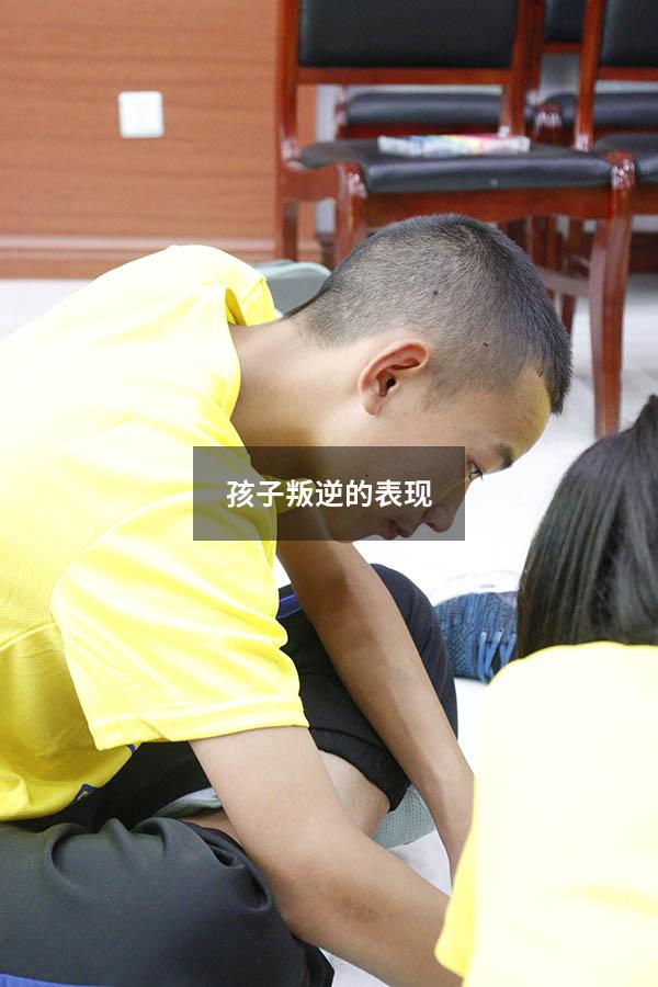 孩子叛逆的表现