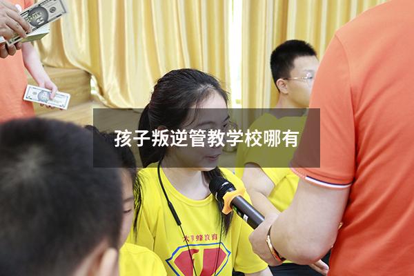 孩子叛逆管教学校哪有