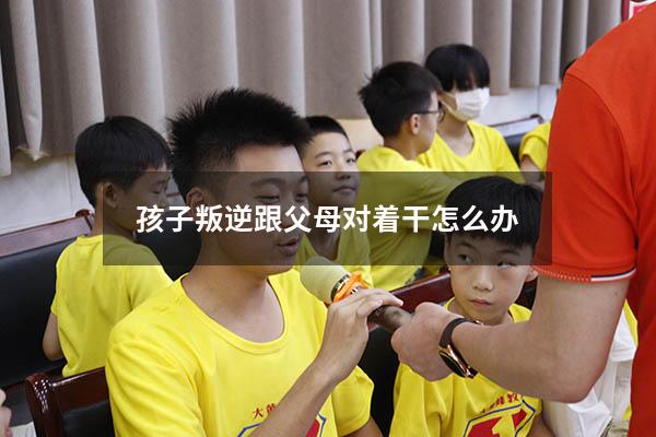 孩子叛逆跟父母对着干怎么办