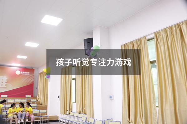 孩子听觉专注力游戏