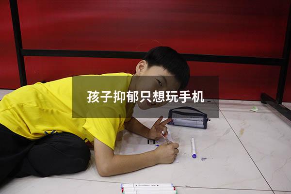 孩子抑郁只想玩手机（为什么越玩手机越焦虑）