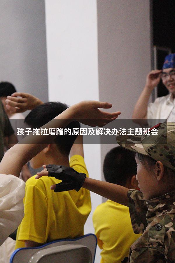 孩子拖拉磨蹭的原因及解决办法主题班会