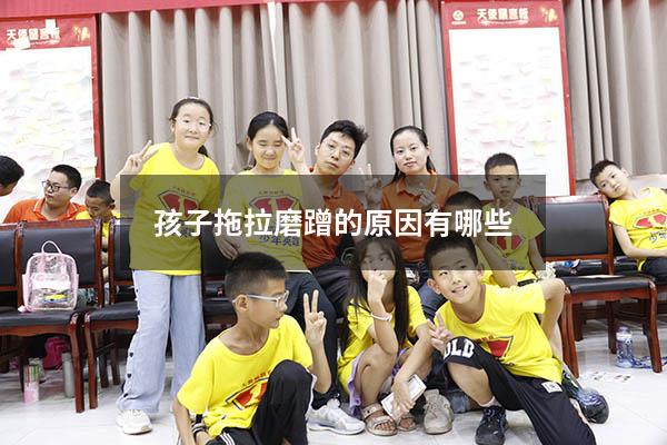 孩子拖拉磨蹭的原因有哪些