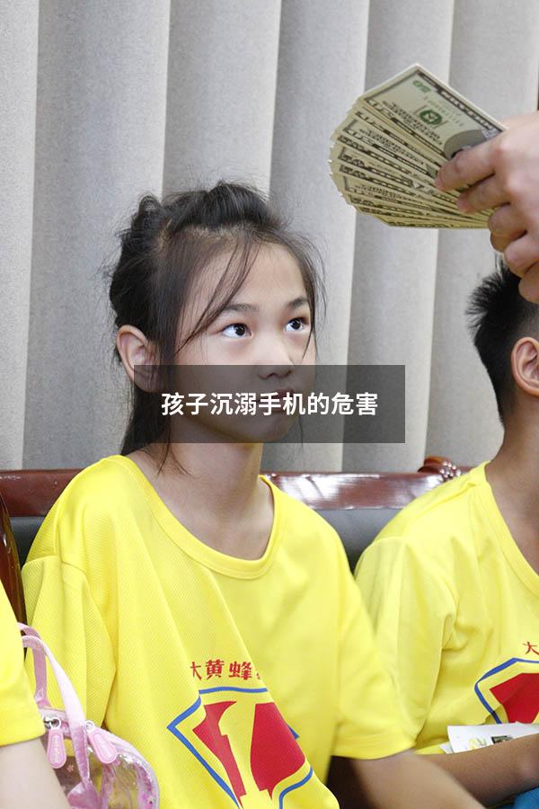 孩子沉溺手机的危害
