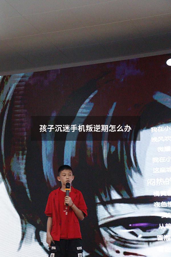 孩子沉迷手机叛逆期怎么办
