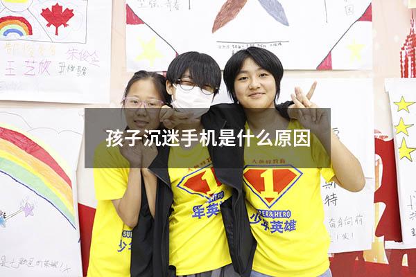 孩子沉迷手机是什么原因