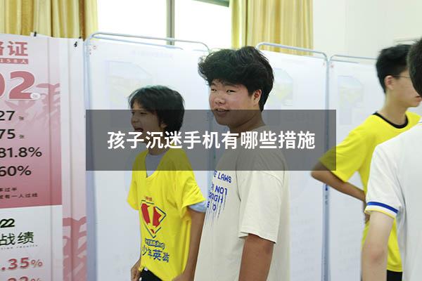 孩子沉迷手机有哪些措施