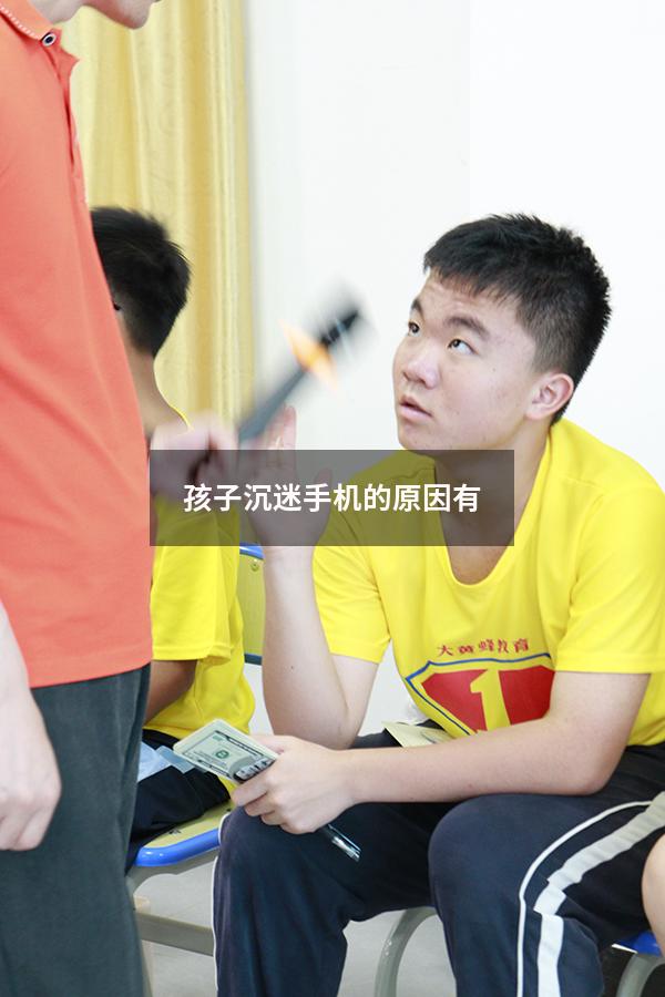 孩子沉迷手机的原因有