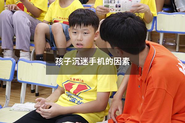 孩子沉迷手机的因素