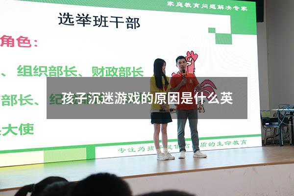 孩子沉迷游戏的原因是什么英