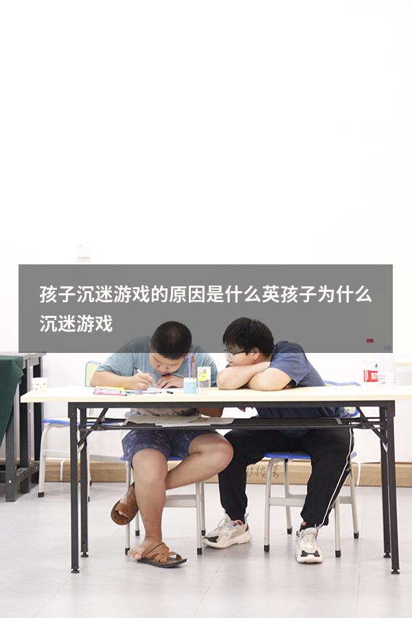 孩子沉迷游戏的原因是什么英（孩子为什么沉迷游戏）