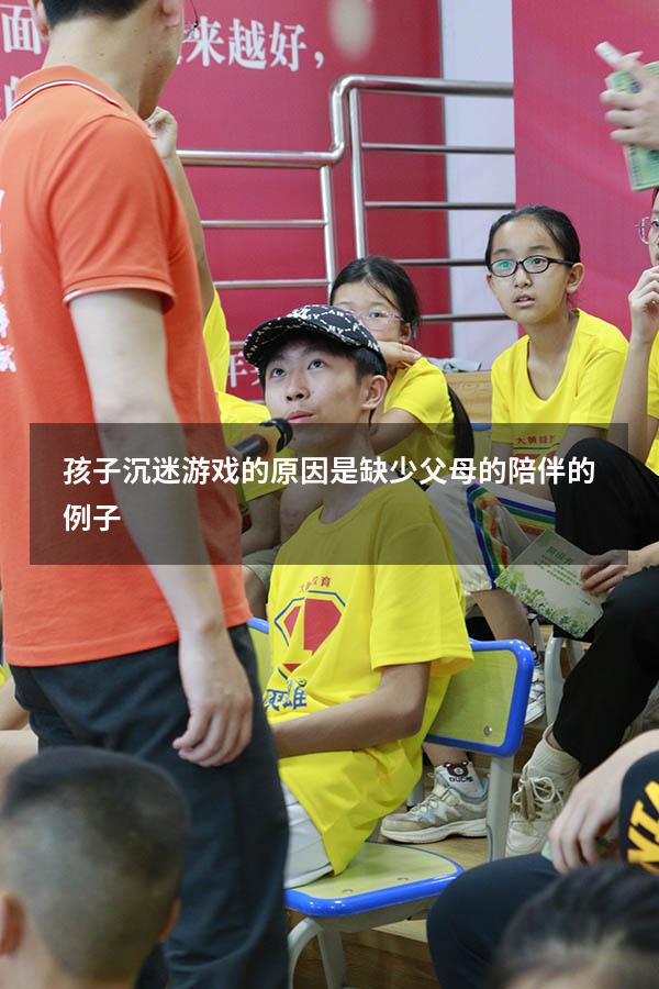 孩子沉迷游戏的原因是缺少父母的陪伴的例子