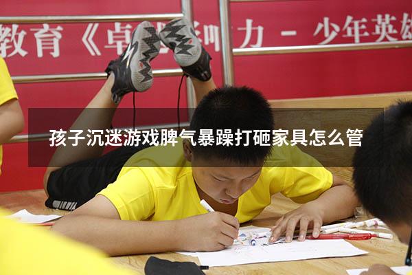 孩子沉迷游戏脾气暴躁打砸家具怎么管
