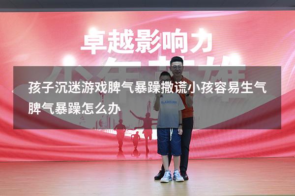 孩子沉迷游戏脾气暴躁撒谎（小孩容易生气脾气暴躁怎么办）