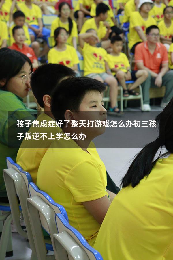 孩子焦虑症好了整天打游戏怎么办（初三孩子叛逆不上学怎么办）