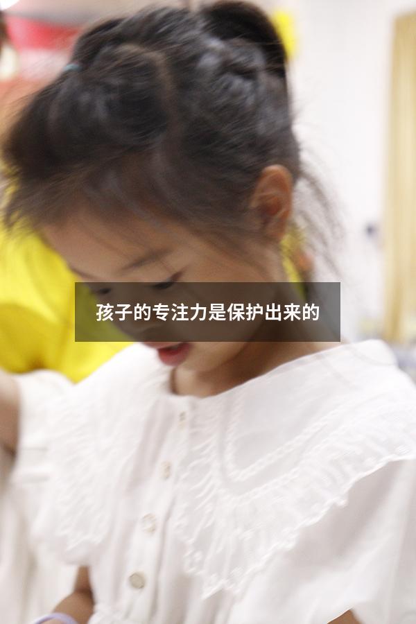 孩子的专注力是保护出来的