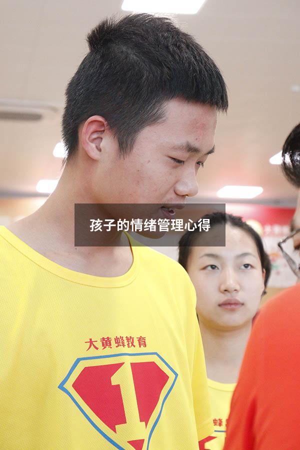 孩子的情绪管理心得