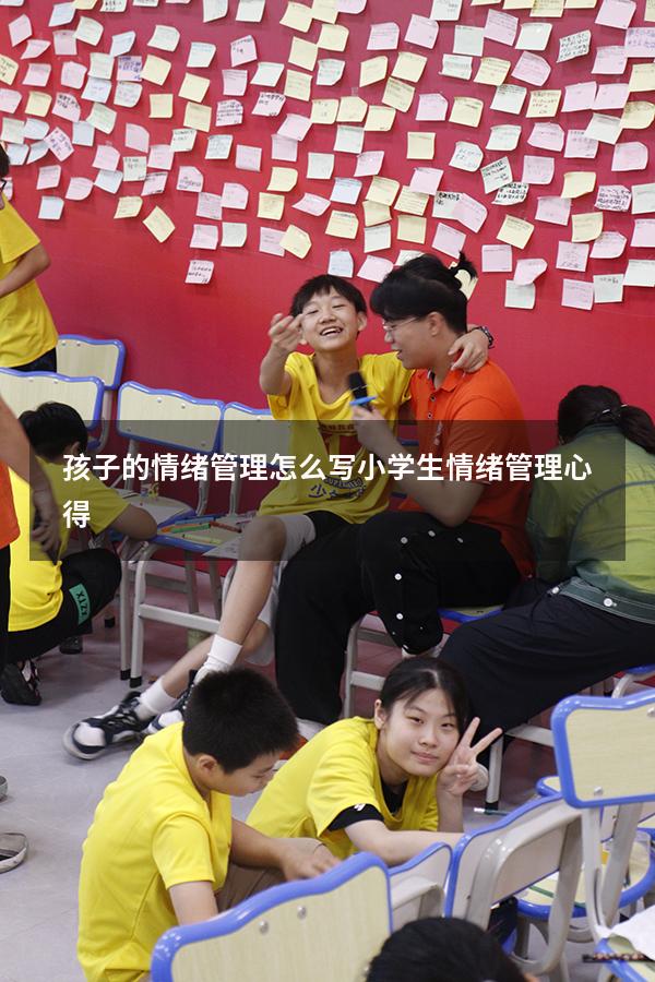 孩子的情绪管理怎么写（小学生情绪管理心得）