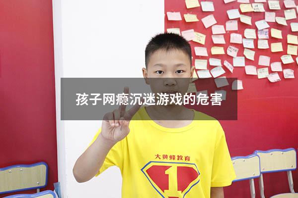 孩子网瘾沉迷游戏的危害