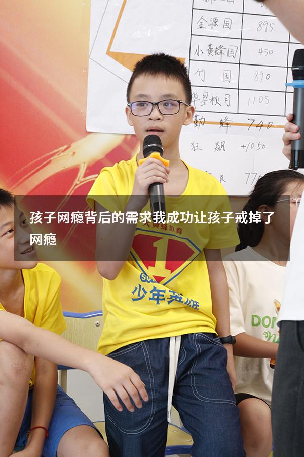 孩子网瘾背后的需求（我成功让孩子戒掉了网瘾）