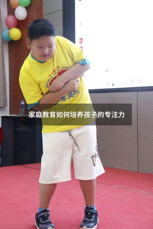 家庭教育如何培养孩子的专注力