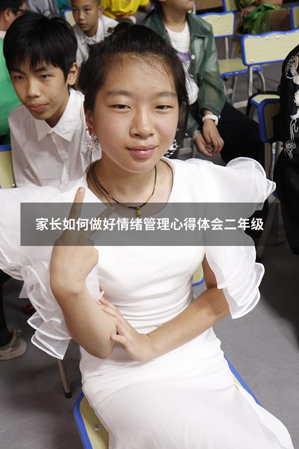 家长如何做好情绪管理心得体会二年级