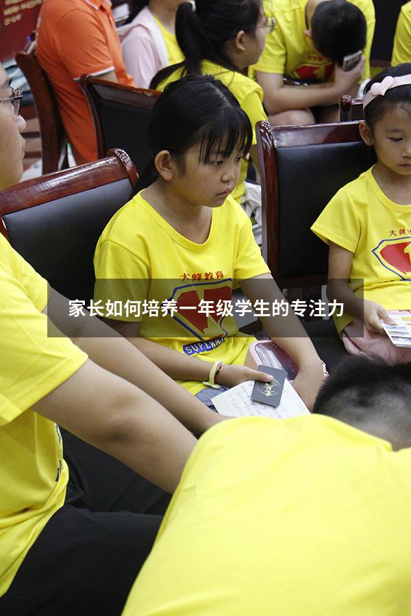 家长如何培养一年级学生的专注力