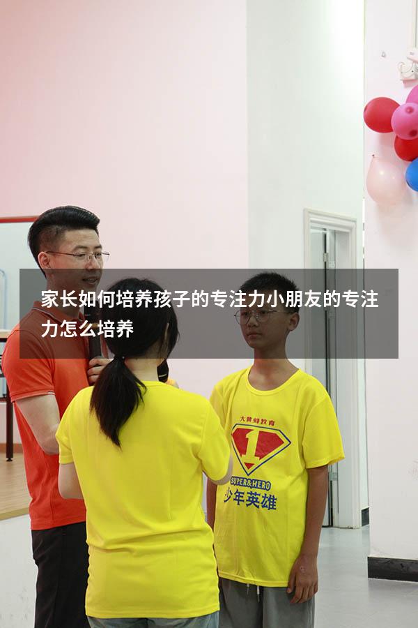 家长如何培养孩子的专注力（小朋友的专注力怎么培养）