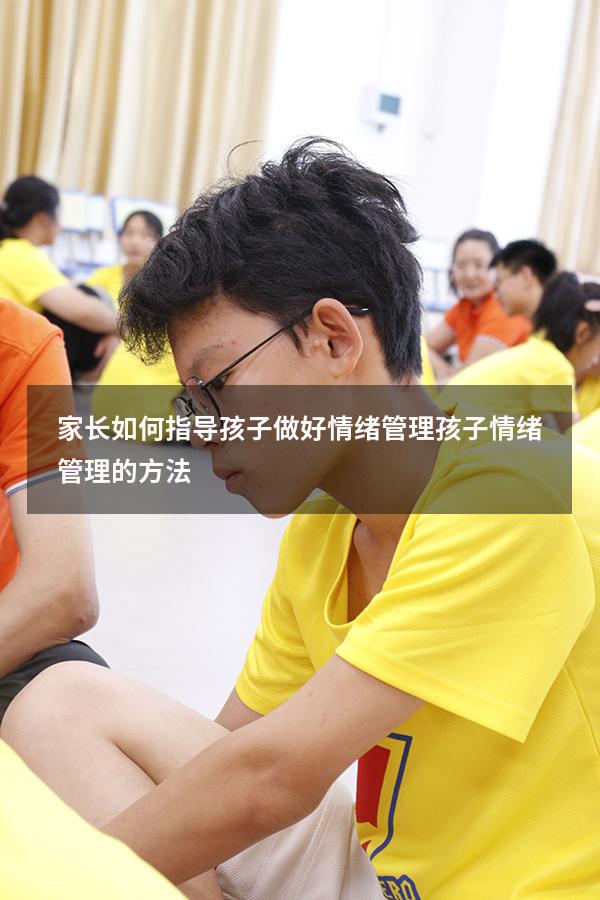 家长如何指导孩子做好情绪管理（孩子情绪管理的方法）