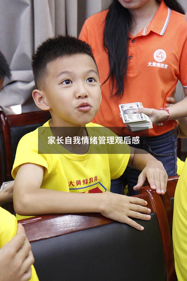 家长自我情绪管理观后感