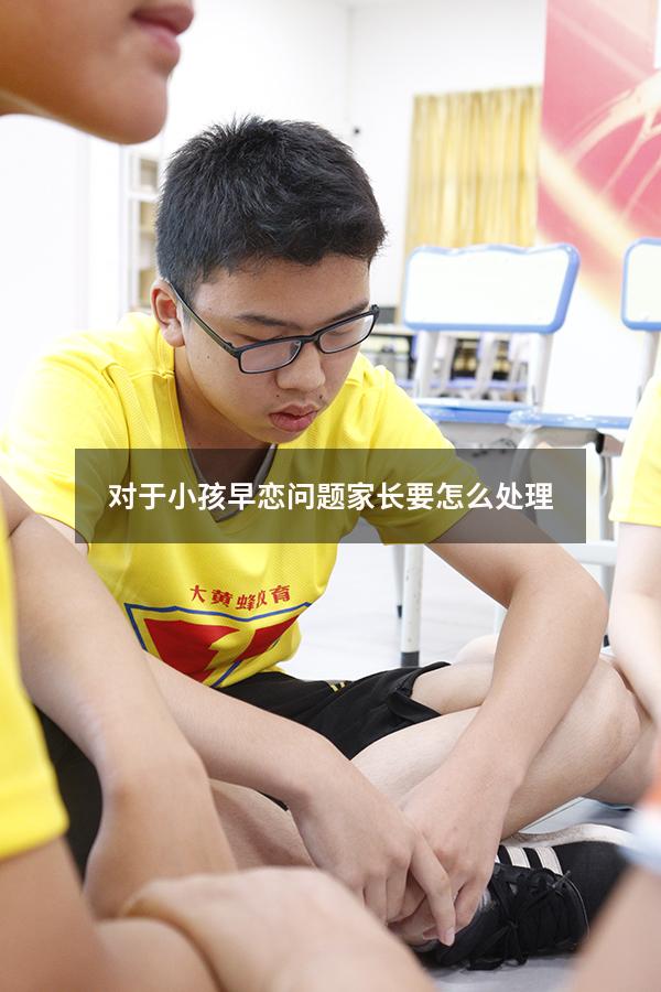 对于小孩早恋问题家长要怎么处理