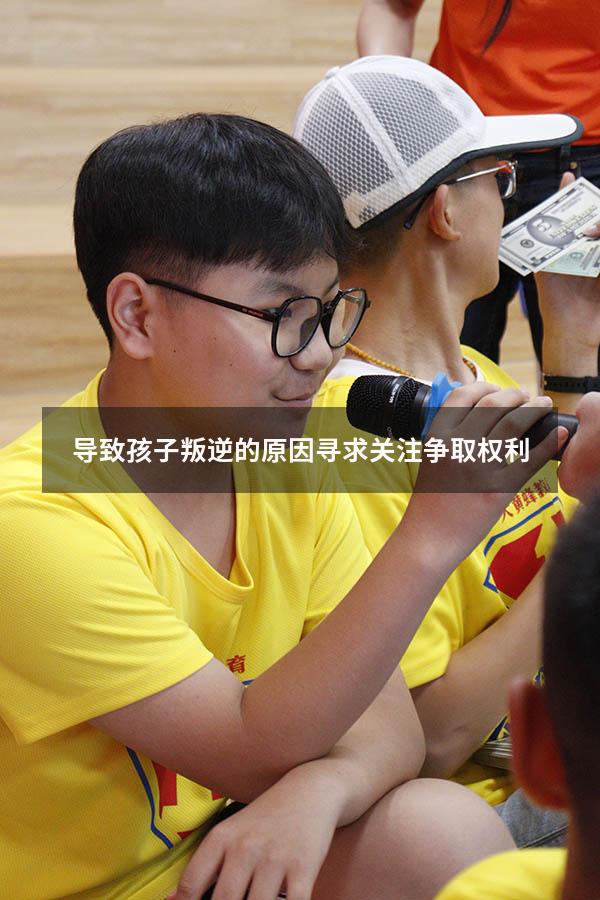 导致孩子叛逆的原因寻求关注争取权利