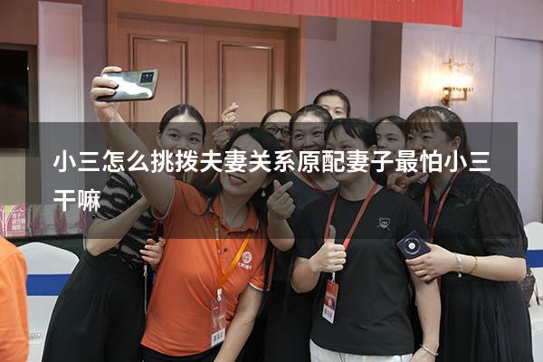 小三怎么挑拨夫妻关系（原配妻子最怕小三干嘛）