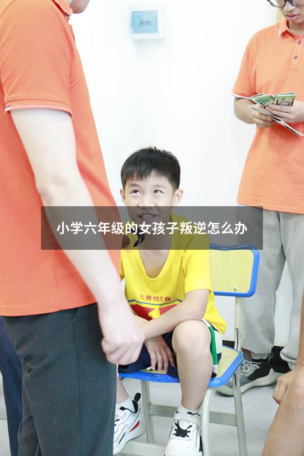 小学六年级的女孩子叛逆怎么办