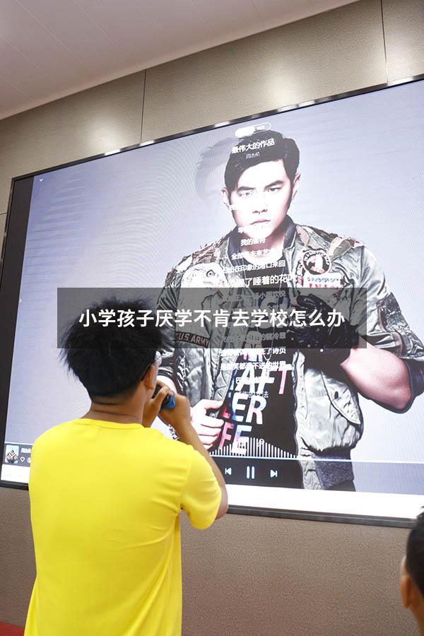小学孩子厌学不肯去学校怎么办