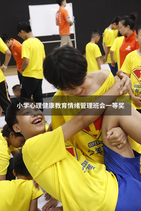 小学心理健康教育情绪管理班会一等奖