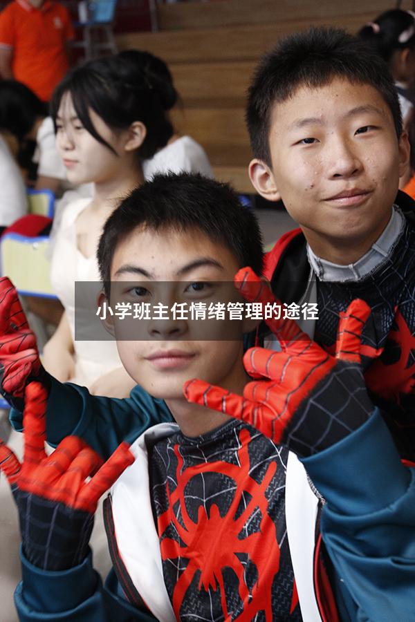 小学班主任情绪管理的途径